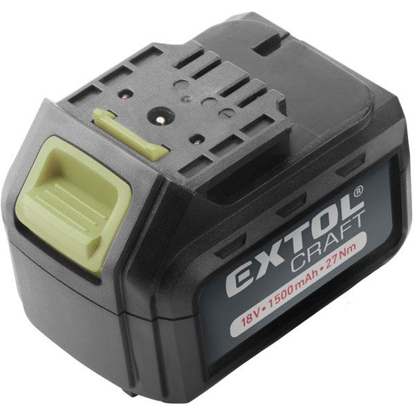 Extol 402440B 18 V 1.5 Ah Li-ion akkumulátor (régebbi) termék fő termékképe