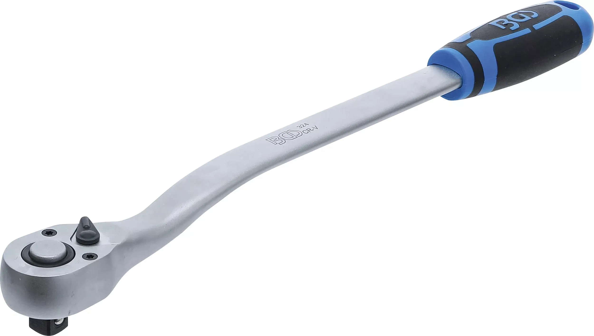 BGS Technic 9-324 72-fogú, irányváltós, hajlított racsnis hajtókar, 1/2", 380 mm termék fő termékképe