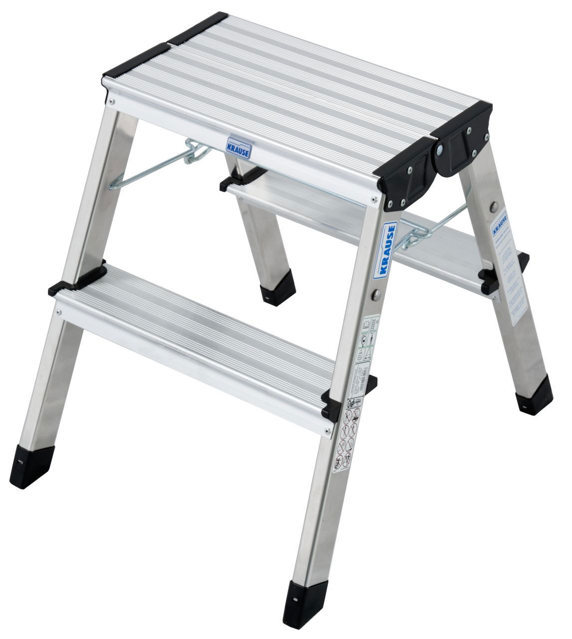 Krause MONTO Treppy két oldalon járható összecsukható fellépő, 2x2 fokos termék fő termékképe