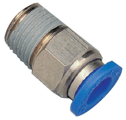 Rectus PC 08-02 egyenes csatlakozó külső menettel, 8 mm x 1/4" termék fő termékképe