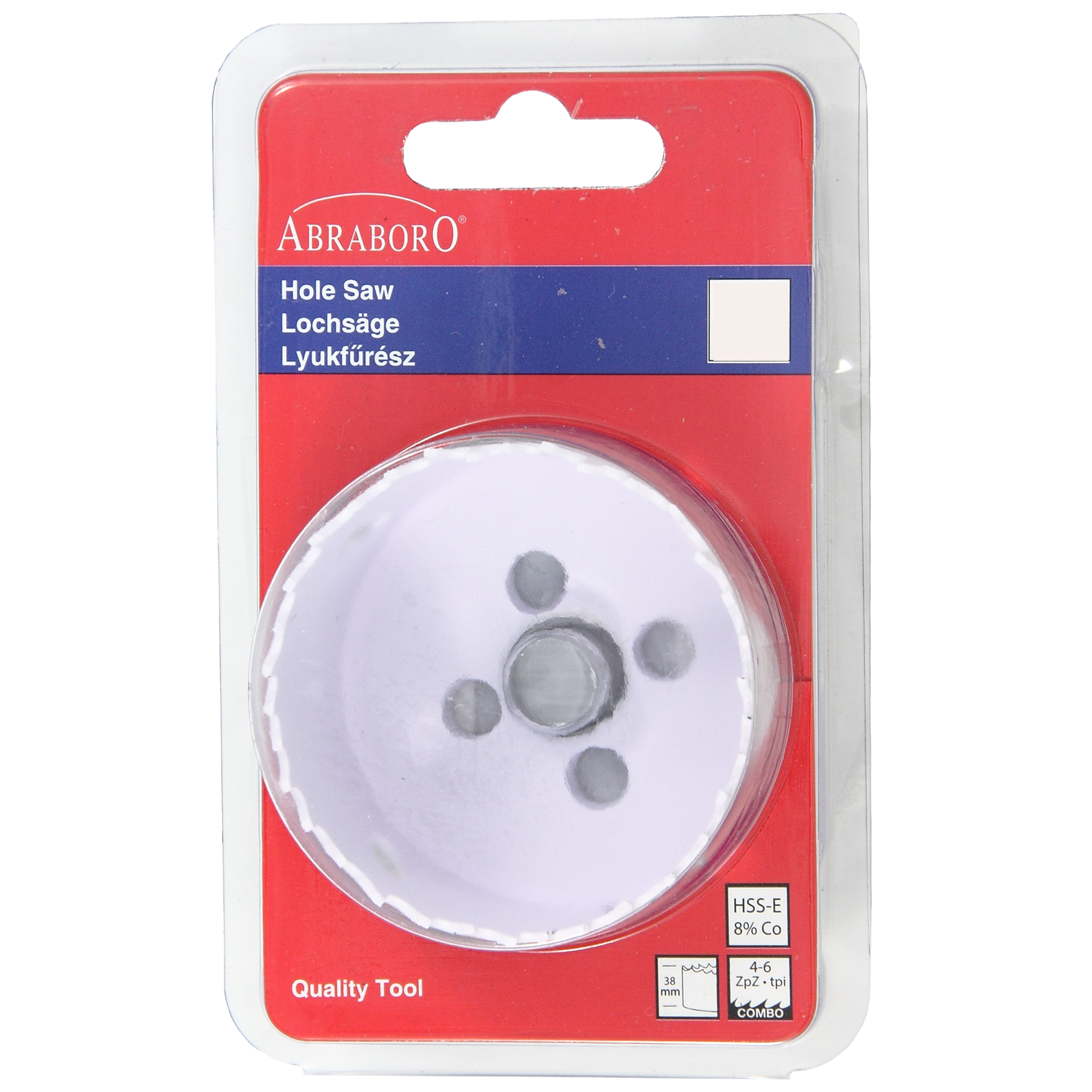 Abraboro 89 mm HSS-Co lyukfűrész termék fő termékképe