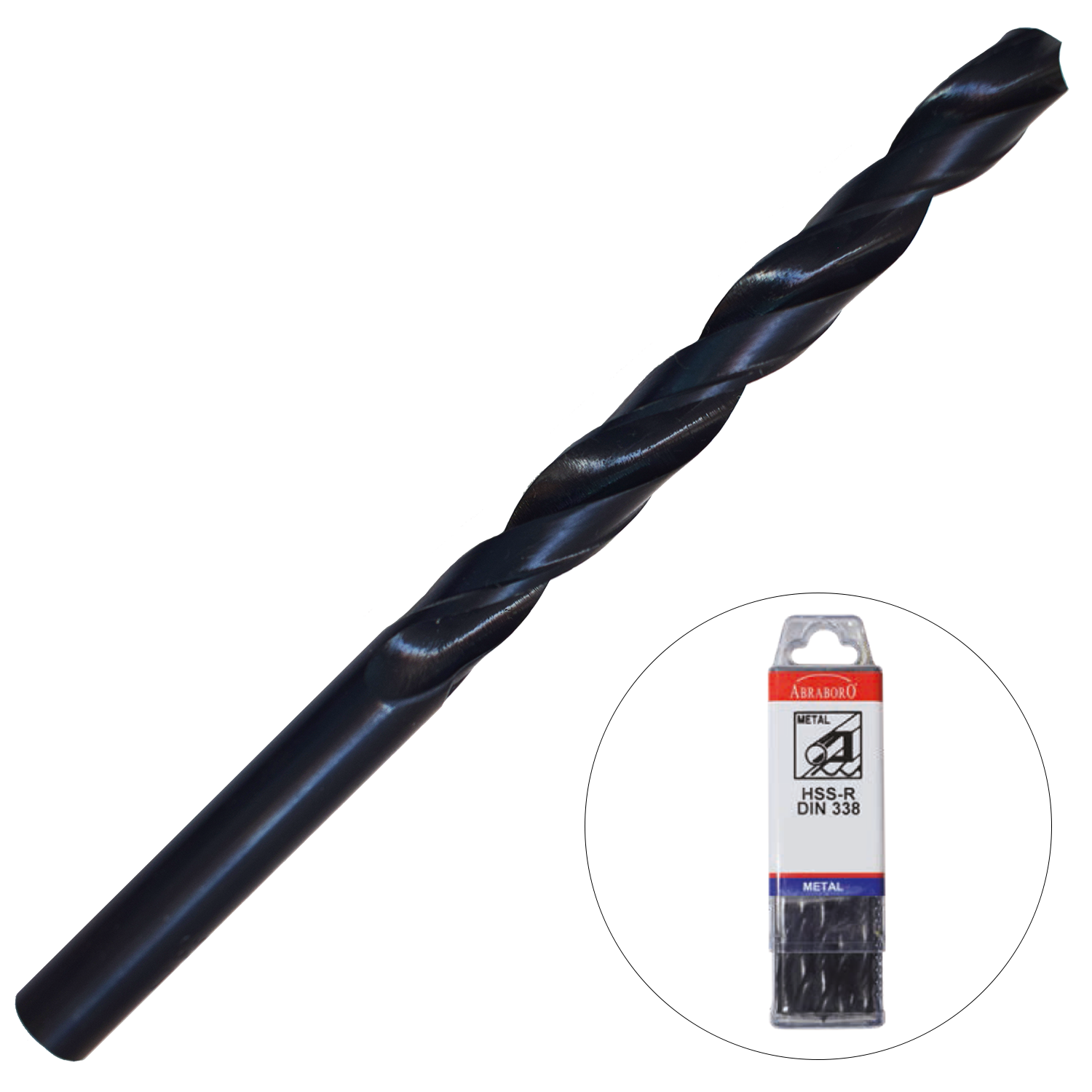 Abraboro 9.5 x 125 / 81 mm HSS-R fémfúró X-Pack, 10 db/csomag termék fő termékképe