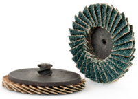 Abraboro Lamellás csiszolótányér Quick-Lock befogással, Ø 50 mm, G-QZ K80 termék fő termékképe