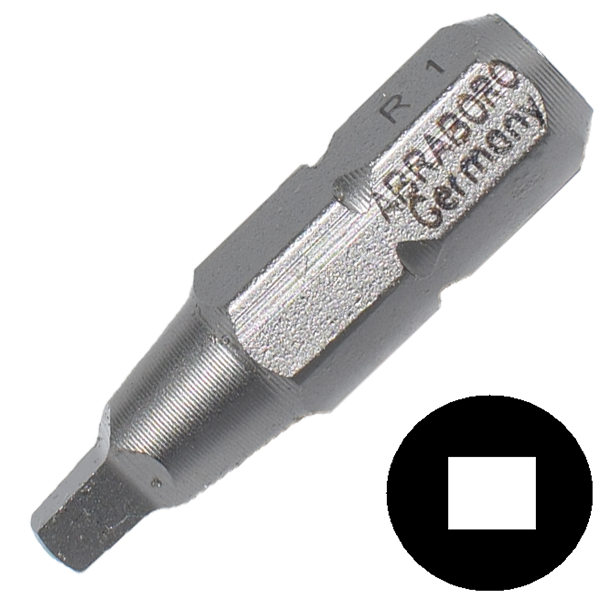 Abraboro SQ 3 x 25 négyszög SUPRA bit, 10 db/csomag termék fő termékképe
