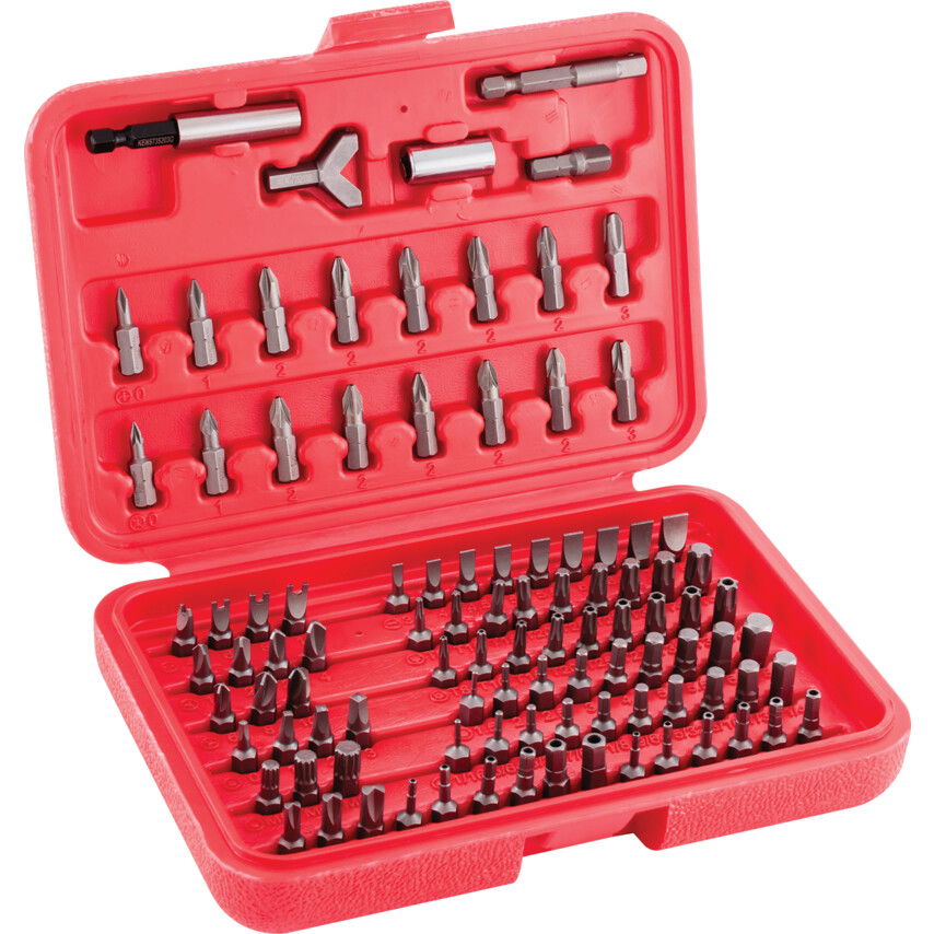 KENNEDY MESTER csavarhúzó bit készlet, 1/4" x 25 mm, 100 részes termék fő termékképe