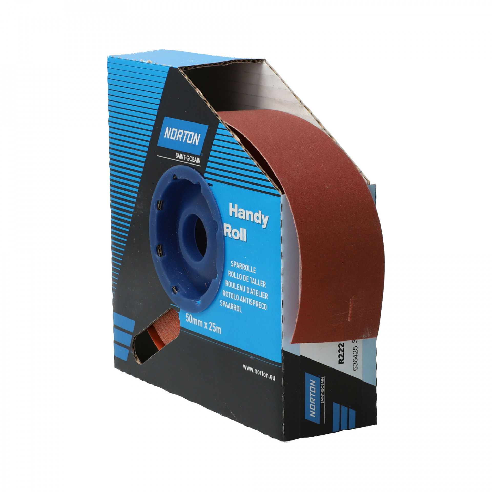 Norton R222 csiszolóvászon műhelytekercs 50mmx25m P320 termék fő termékképe