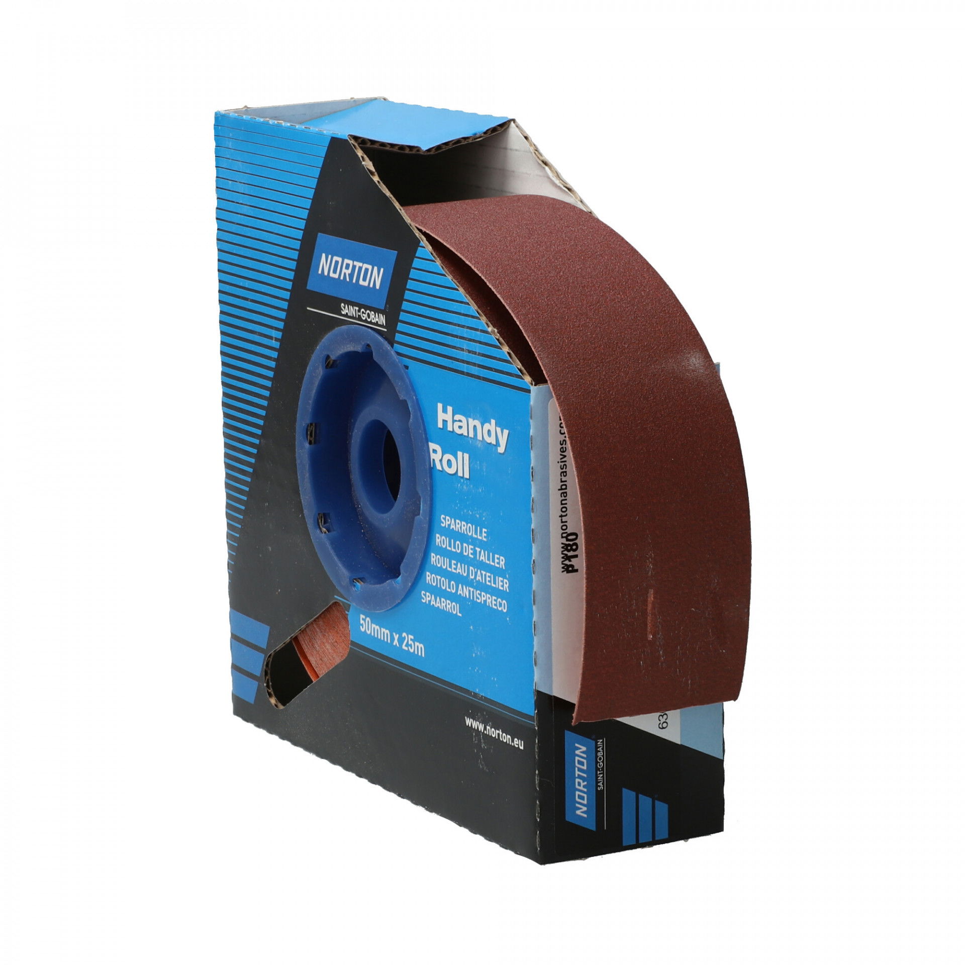 Norton R222 csiszolóvászon műhelytekercs 50mmx25m P180 termék fő termékképe