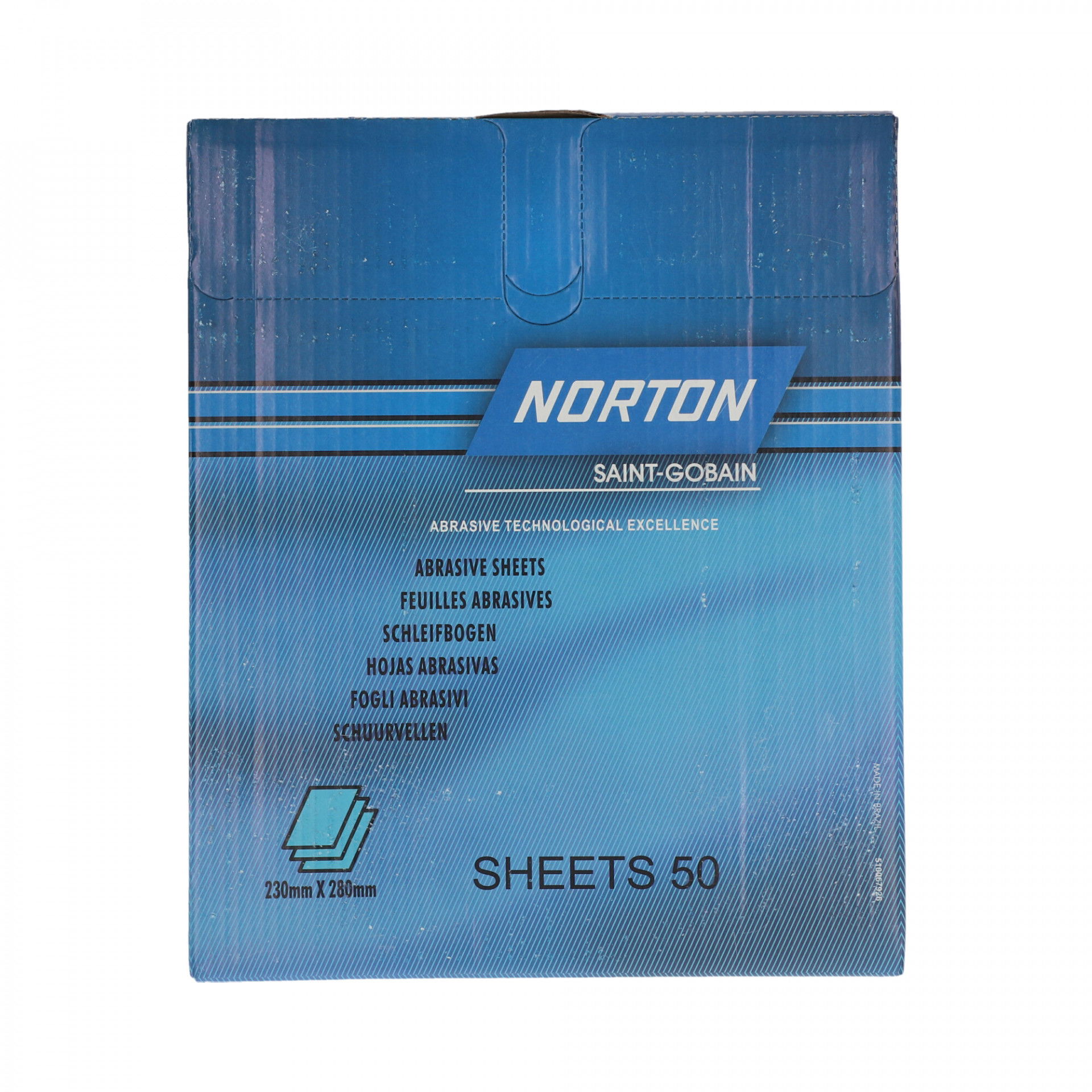 Norton Black Ice T417 vízálló csiszolópapír 230x280mm P1000, 50db/csomag termék fő termékképe