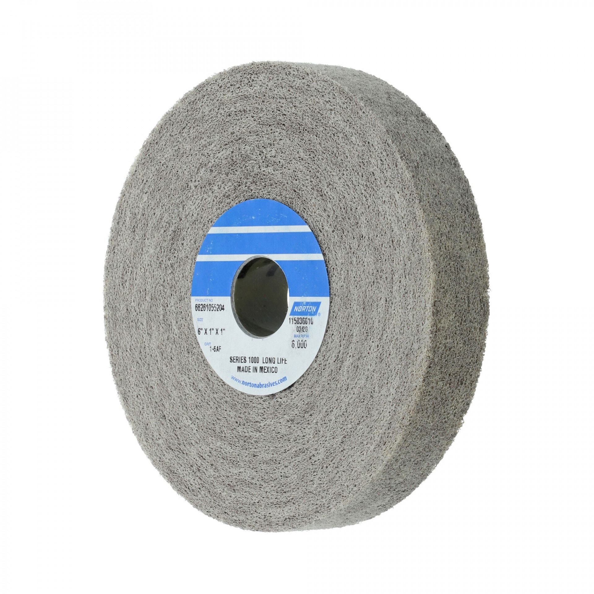 Norton Rapid Finish Series 1000 Long Life rost csiszolókorong 150x12x25mm Medium 8 Alox, 4 db/csomag termék fő termékképe