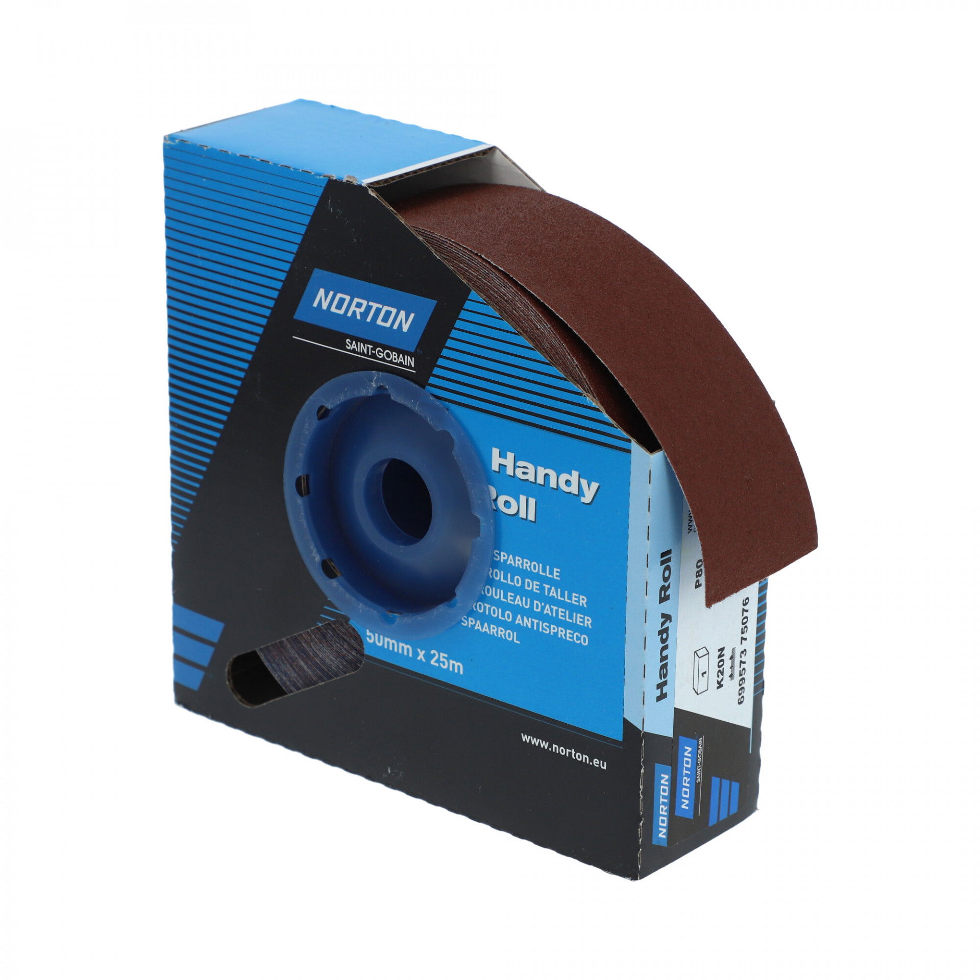 Norton K20N csiszolóvászon műhelytekercs 50mmx25m P80 termék fő termékképe