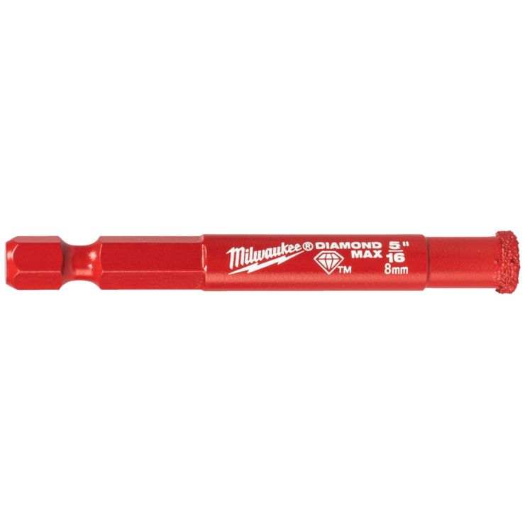Milwaukee Diamond Max™ nedves / száraz lyukfúró, Ø8 mm termék fő termékképe