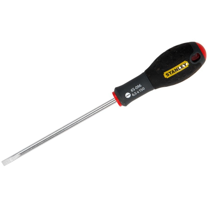 Stanley 0-65-096 FATMAX® lapos csavarhúzó párhuzamos éllel, 6.5 x 150 mm (bliszteres) termék fő termékképe