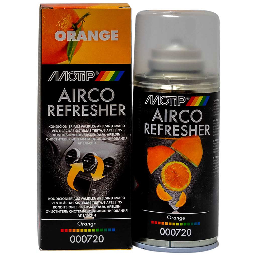 Motip Prémium klímatisztító, narancs illatú, 150 ml termék fő termékképe