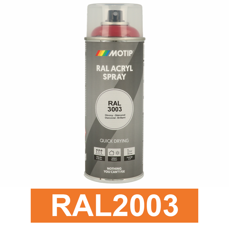 Motip Ipari festék spray, RAL2003, 400 ml termék fő termékképe