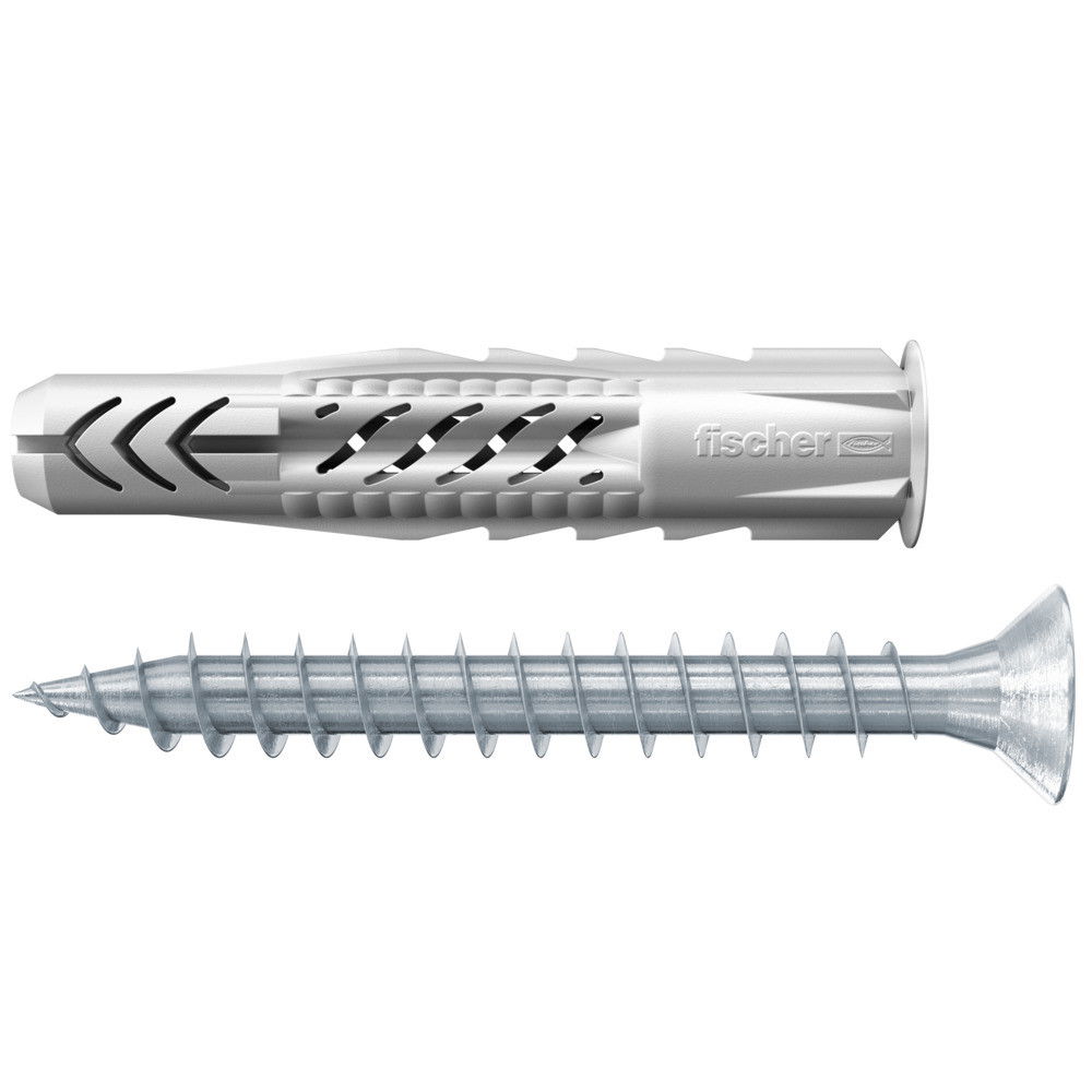 Fischer Univerzális dübel UX R S 8 x 50 - peremmel és csavarral, 25 db/csomag termék fő termékképe