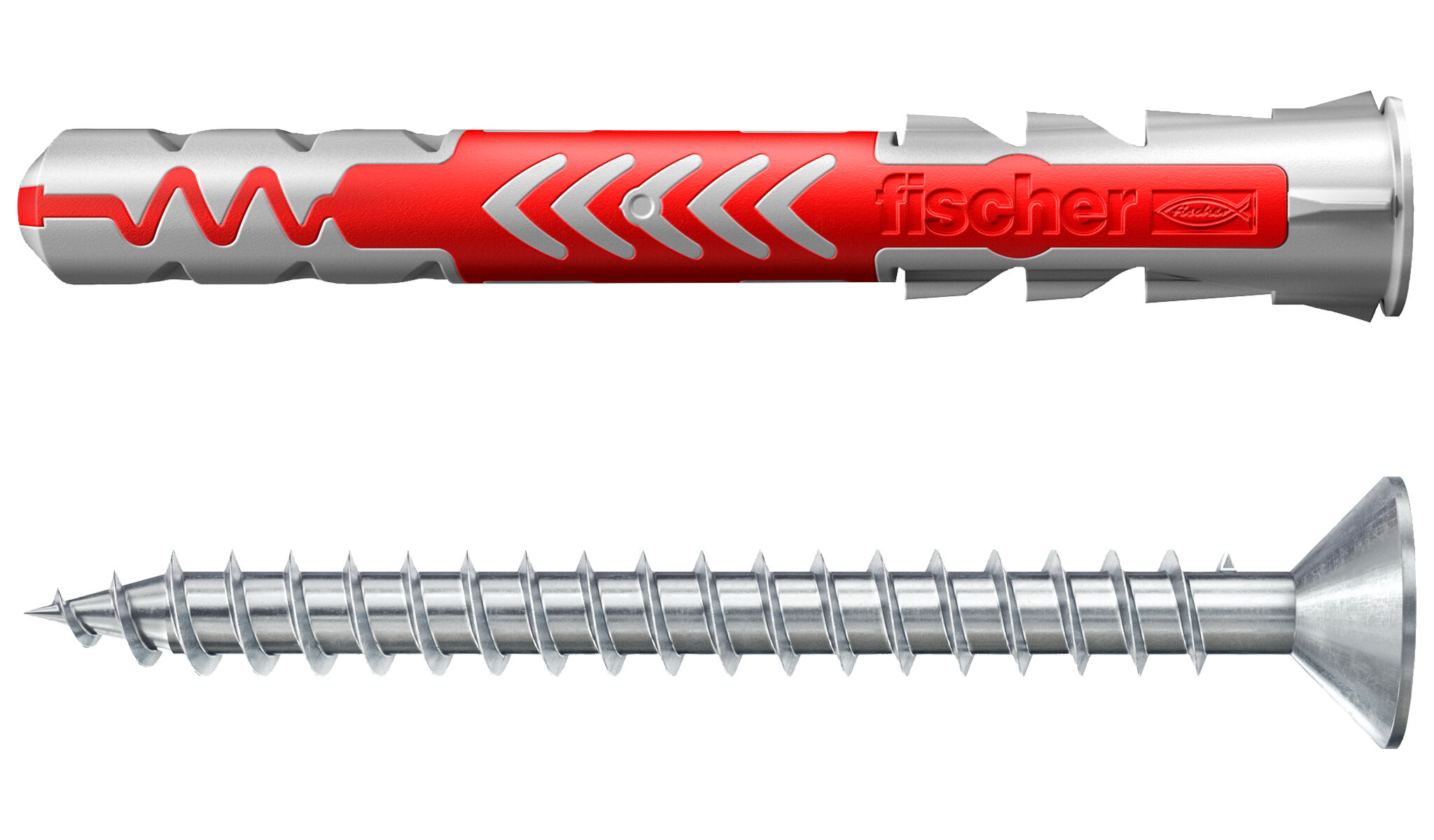 Fischer DuoPower kétkomponensű nylon dübel 8 x 65 S LD - süllyesztett fejű csavarral, 25 db/csomag termék fő termékképe